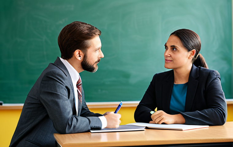 언어 교육에서의 클리닉 및 멘토링 - **Focus:** A student using multimedia learning tools at home.
    **Details:** The student is watchi...